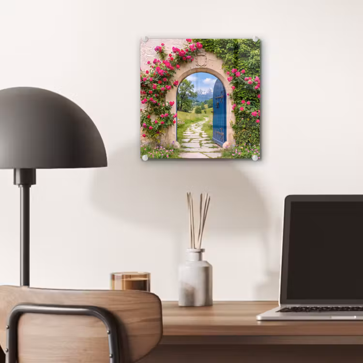 Glas schilderij - Boog - Landschap - Natuur — 7