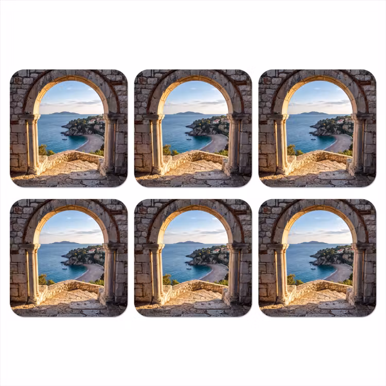 Onderzetter - Boog - Kust - Natuur — 1