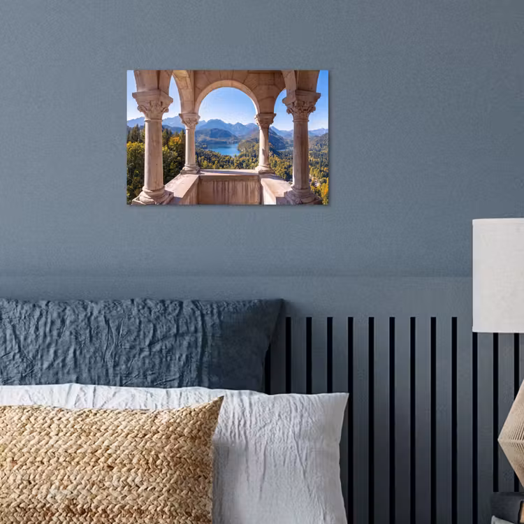 Poster - Boog - Uitzicht - Landschap — 3