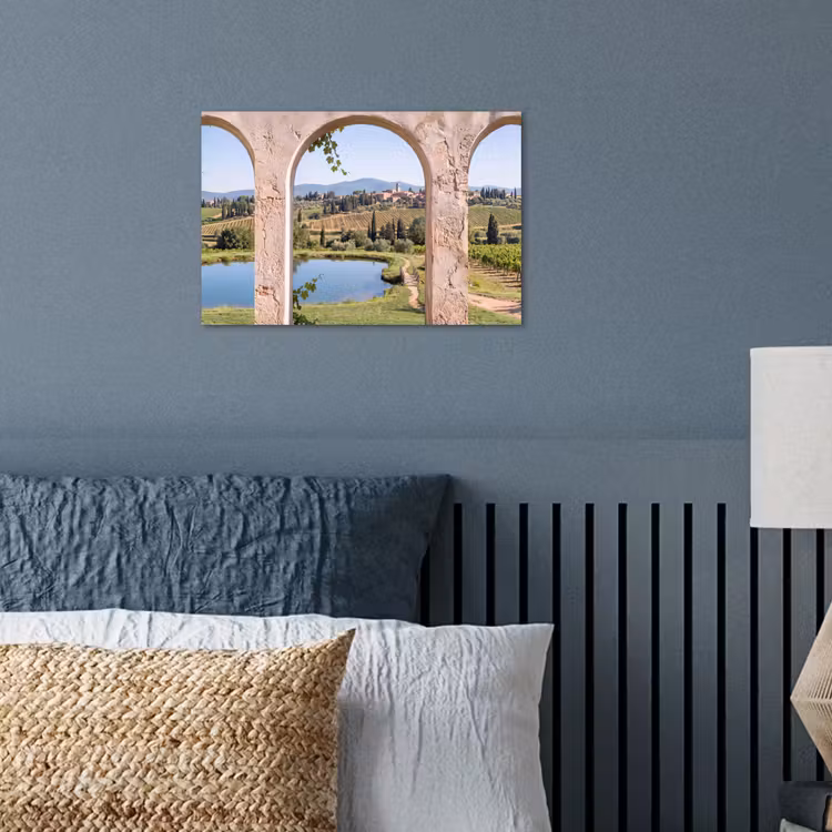 Poster - Dorp - Landschap - Natuur — 3