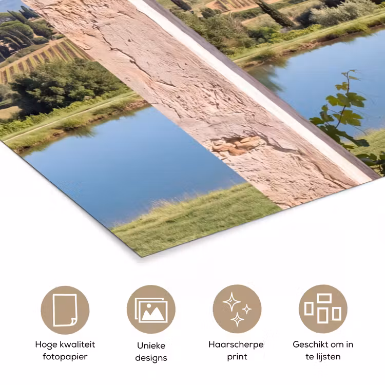 Poster - Dorp - Landschap - Natuur — 5
