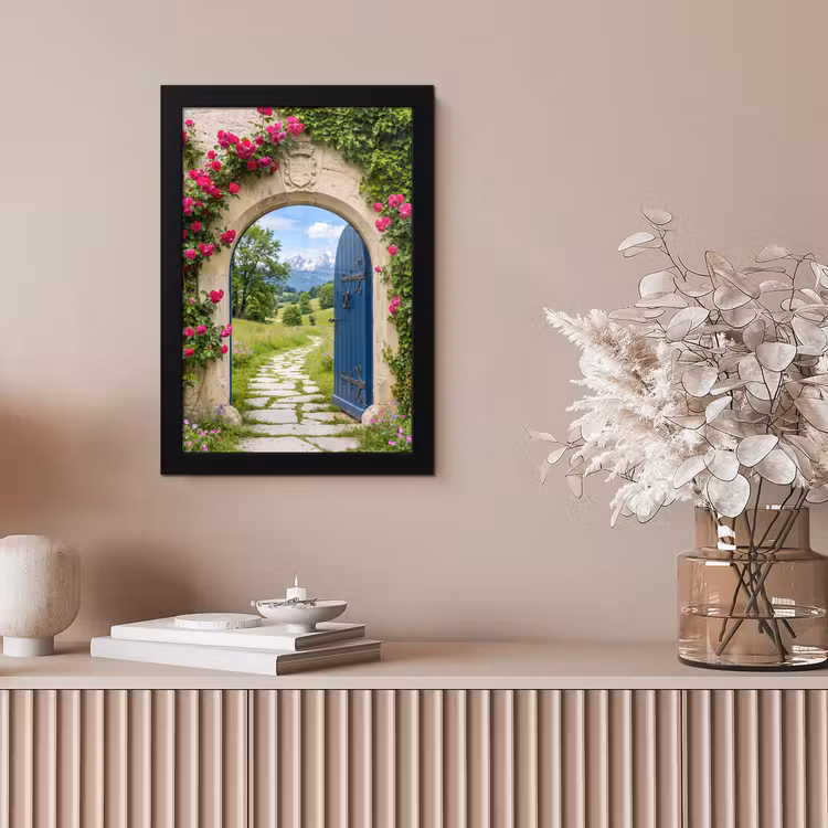 Poster met lijst - Boog - Landschap - Natuur — 5