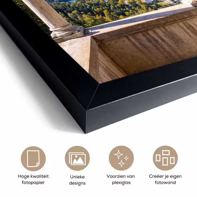 Poster met lijst - Boog - Uitzicht - Landschap — 6