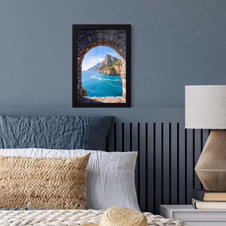 Poster met lijst - Boog - Zee - Natuur — 3