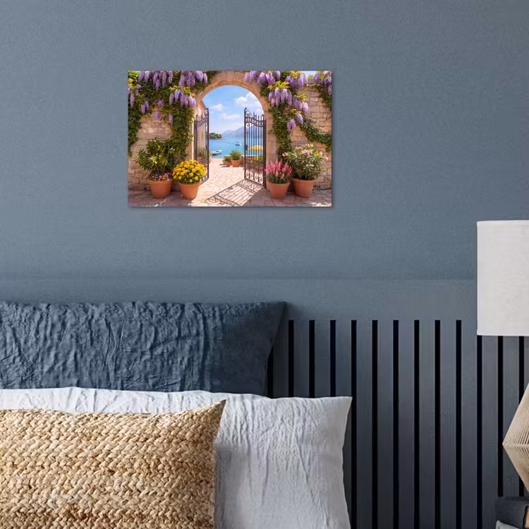 Poster - Poort - Zee - Uitzicht — 3