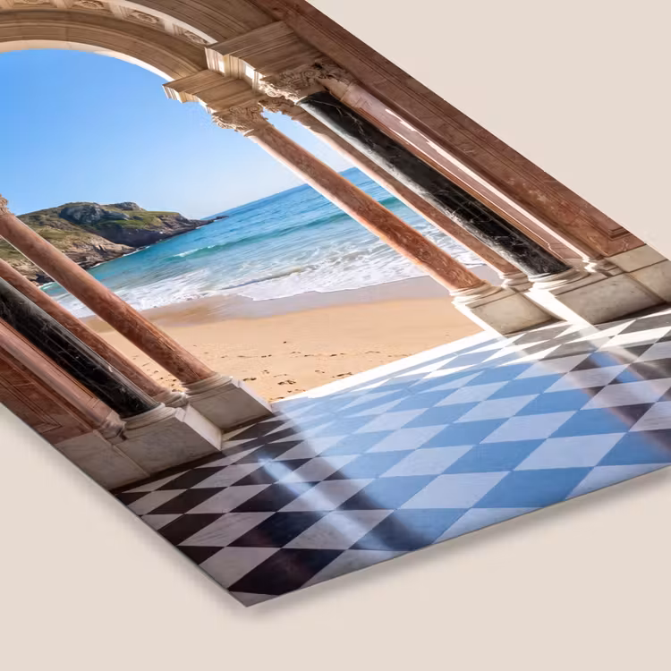 Poster met lijst - Boog - Strand - Zee — 7