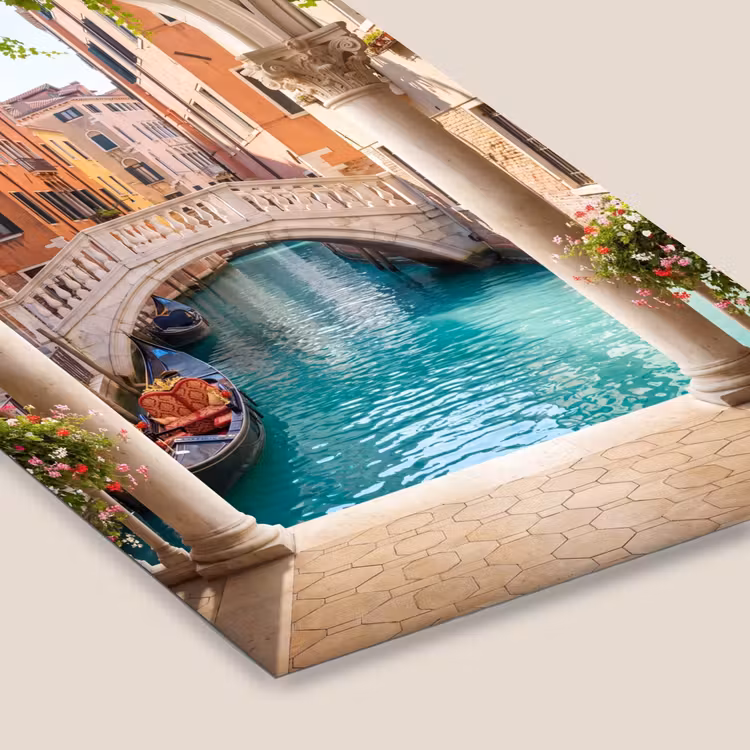 Poster met lijst - Gracht - Stad - Architectuur — 7