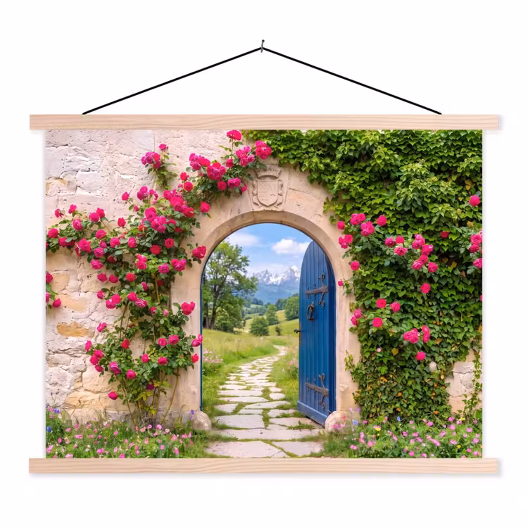 Schoolplaat - Boog - Landschap - Natuur — 1
