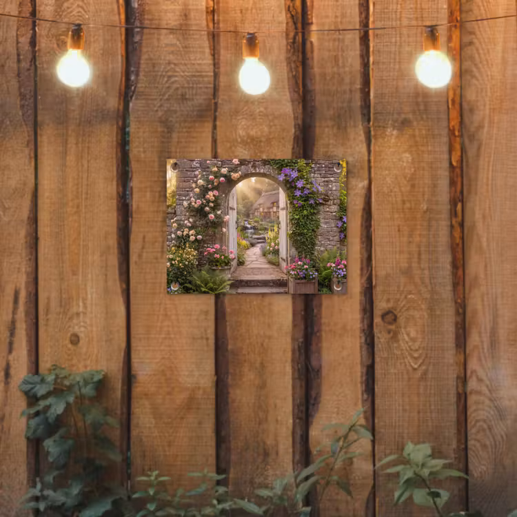 Tuinposter - Huis - Tuin - Natuur — 2