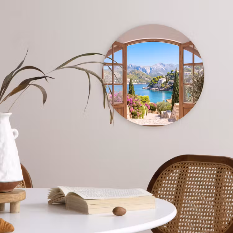 Wandcirkel - Glas - Uitzicht - Baai - Natuur — 4