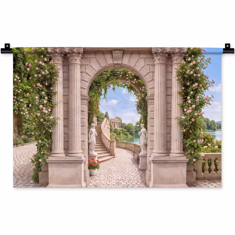Wandkleed - Architectuur - Tuin - Klassiek — 1