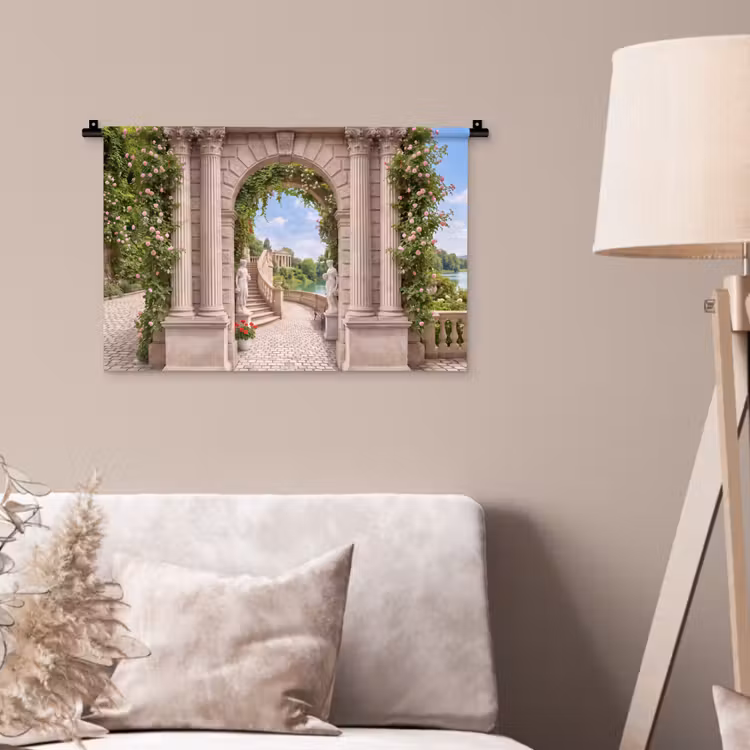 Wandkleed - Architectuur - Tuin - Klassiek — 2