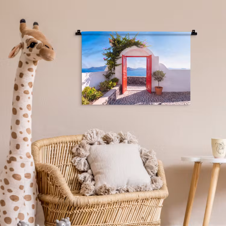 Wandkleed - Deur - Zee - Natuur — 5