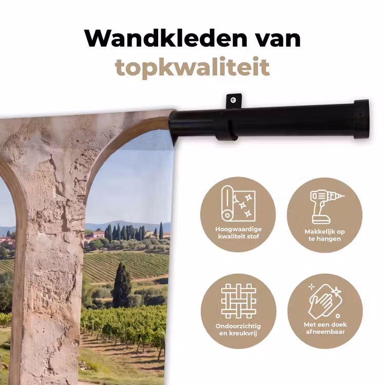 Wandkleed - Dorp - Landschap - Natuur — 3