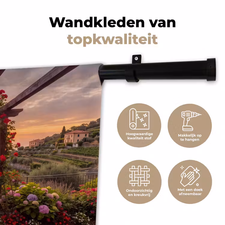 Wandkleed - Pergola - Zee - Zonsondergang — 3