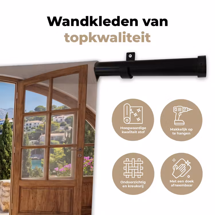 Wandkleed - Uitzicht - Baai - Natuur — 3