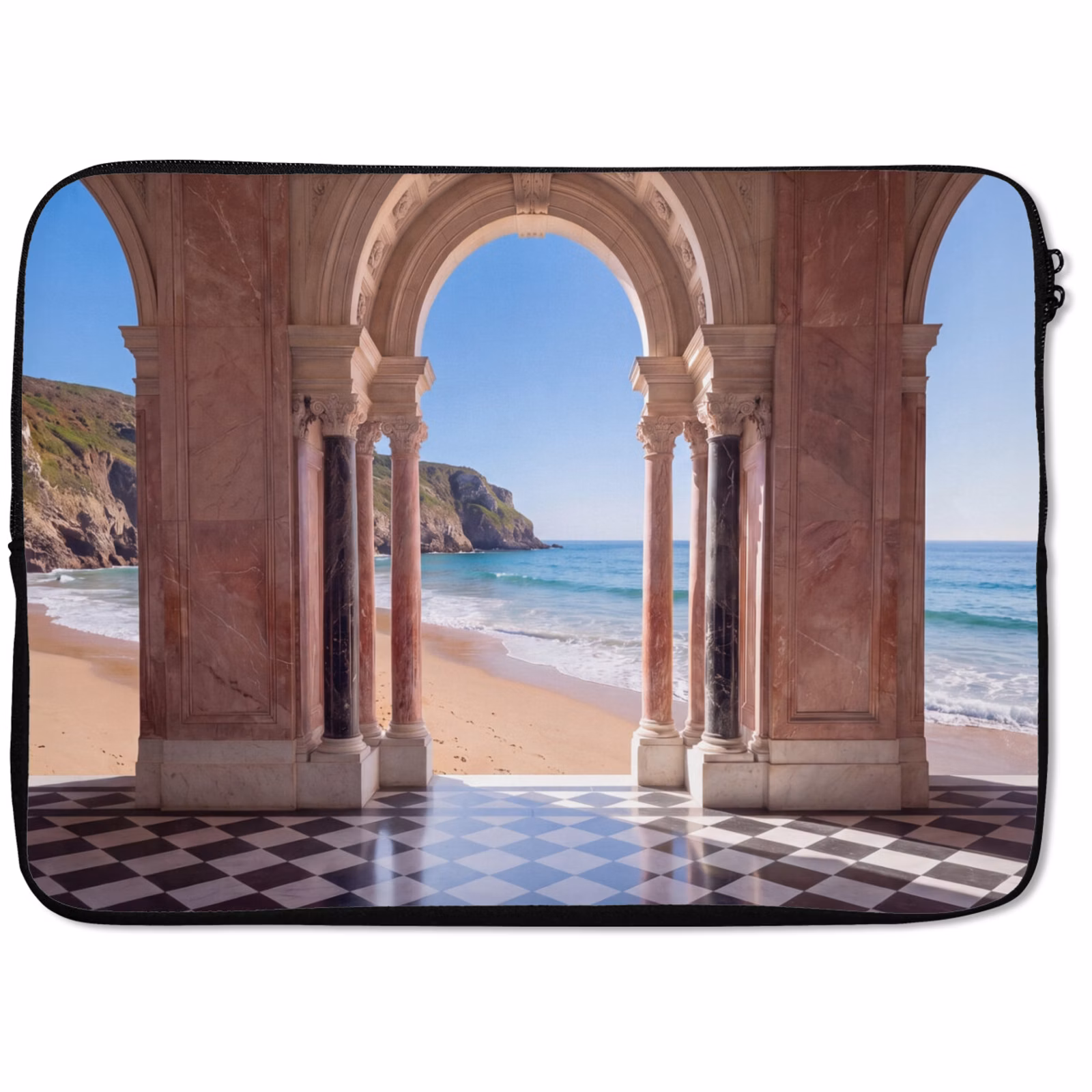 Laptophoes - Boog - Strand - Zee — 1