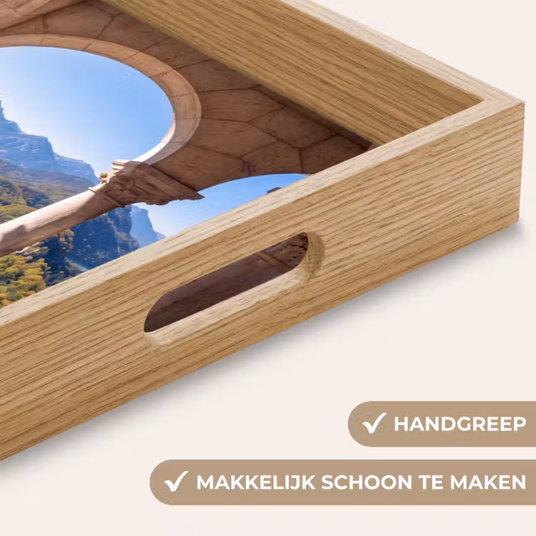 Dienblad - Boog - Uitzicht - Landschap — 5
