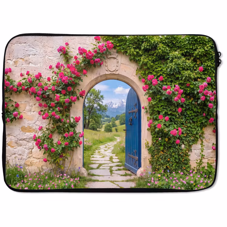 Laptophoes - Boog - Landschap - Natuur — 1
