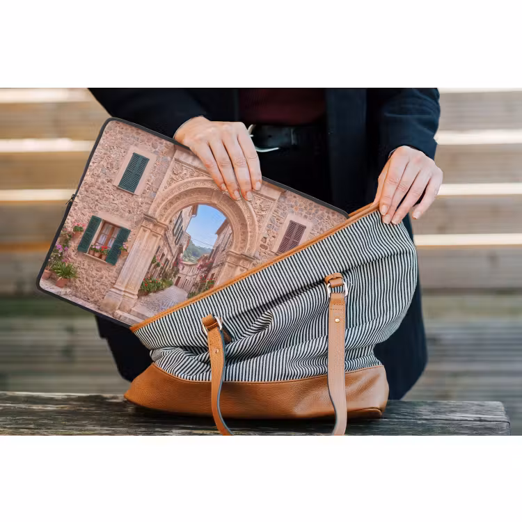 Laptophoes - Boog - Straat - Dorp — 4