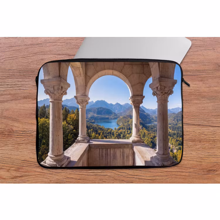 Laptophoes - Boog - Uitzicht - Landschap — 2