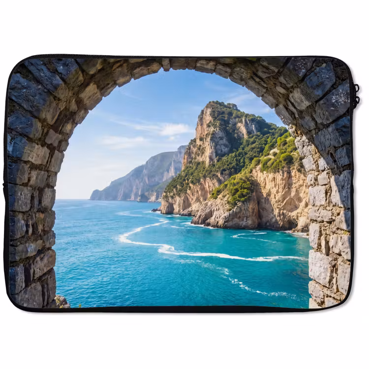 Laptophoes - Boog - Zee - Natuur — 1