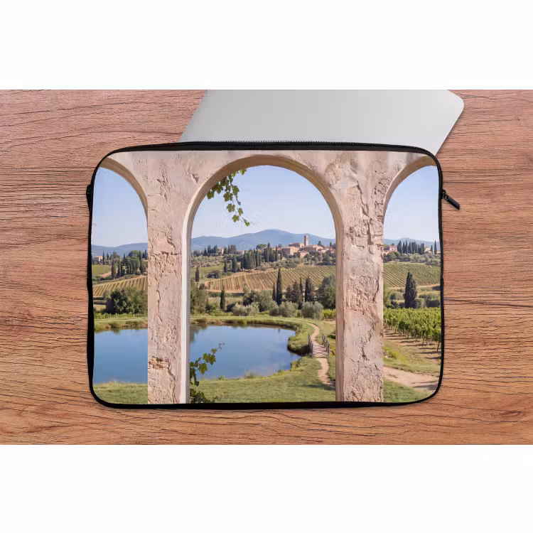 Laptophoes - Dorp - Landschap - Natuur — 2