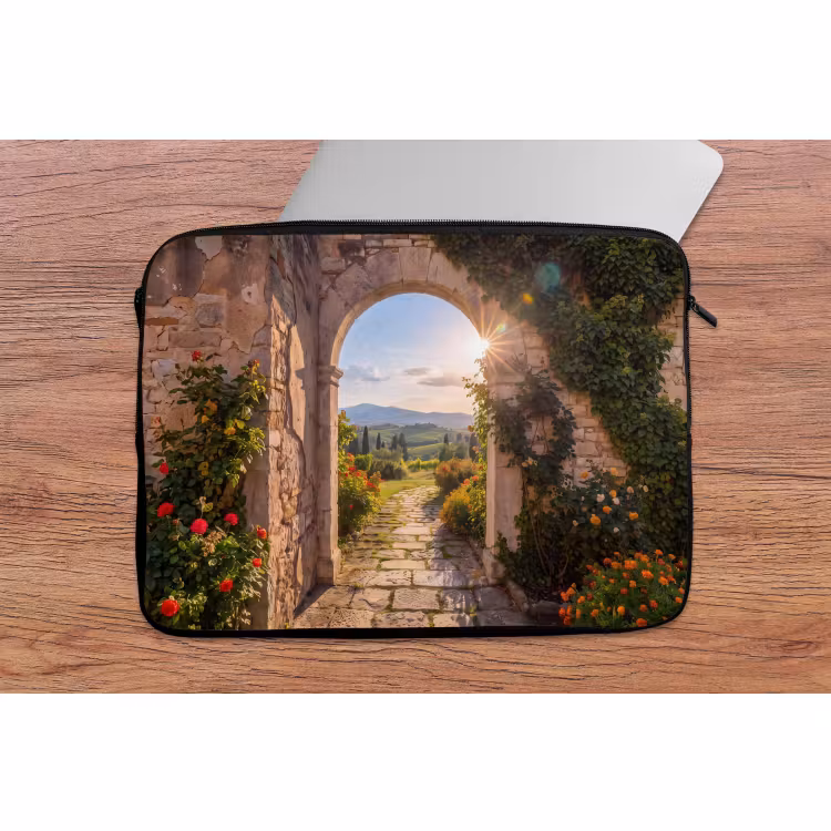 Laptophoes - Pad - Tuin - Zonnig — 2