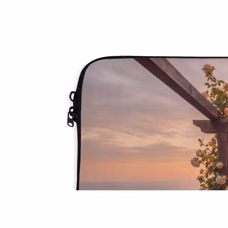 Laptophoes - Pergola - Zee - Zonsondergang — 5