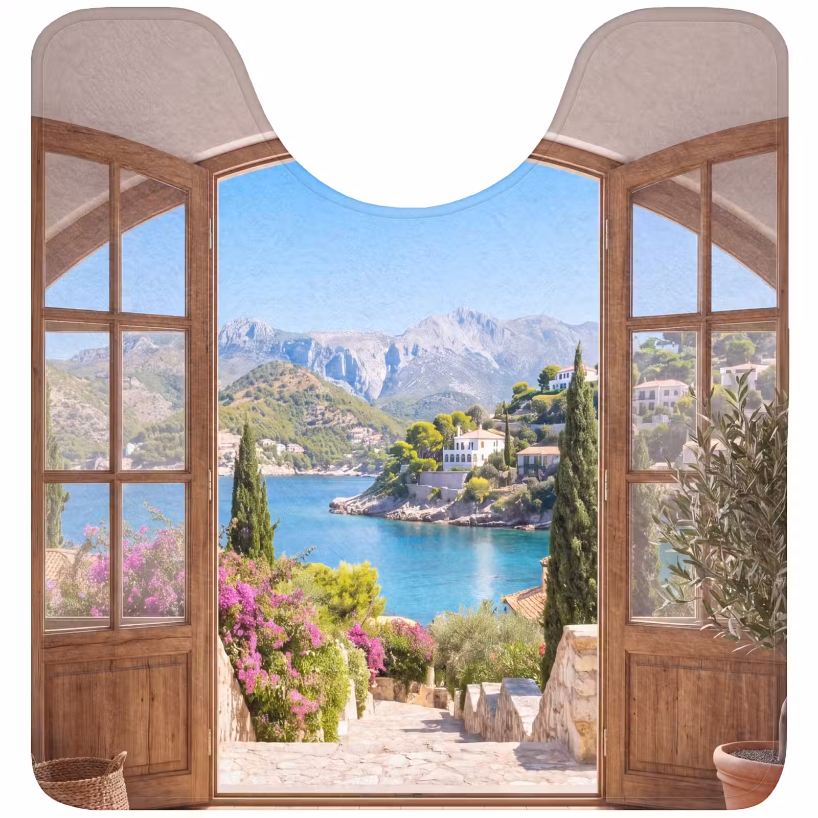 Wc Mat - Uitzicht - Baai - Natuur — 1