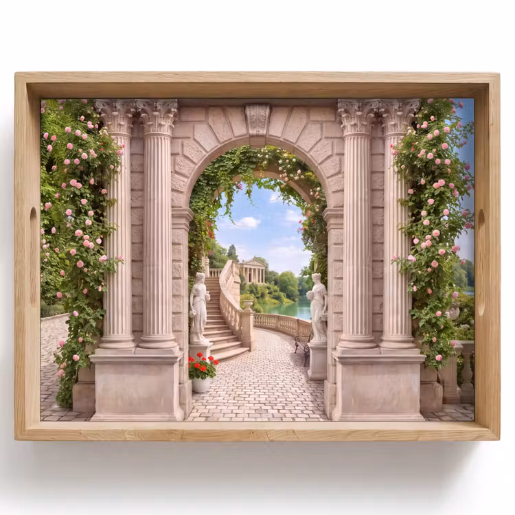 Dienblad - Architectuur - Tuin - Klassiek — 1