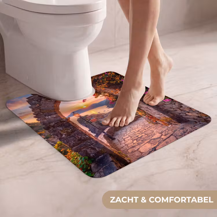 Wc Mat - Boog - Kust - Zonsondergang — 5