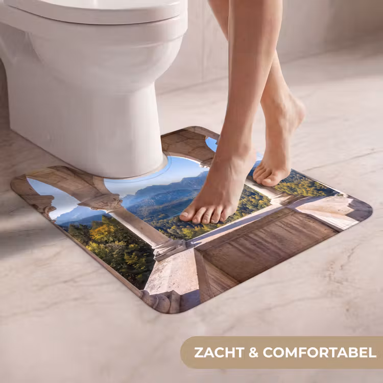 Wc Mat - Boog - Uitzicht - Landschap — 5