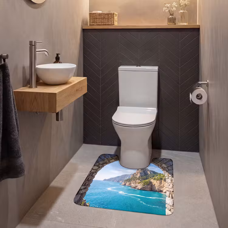 Wc Mat - Boog - Zee - Natuur — 2