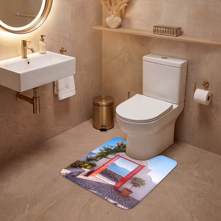 Wc Mat - Deur - Zee - Natuur — 3