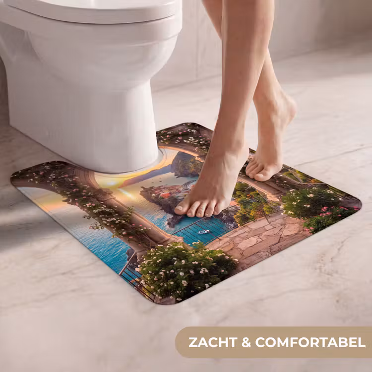 Wc Mat - Dorp - Zee - Zonsondergang — 5