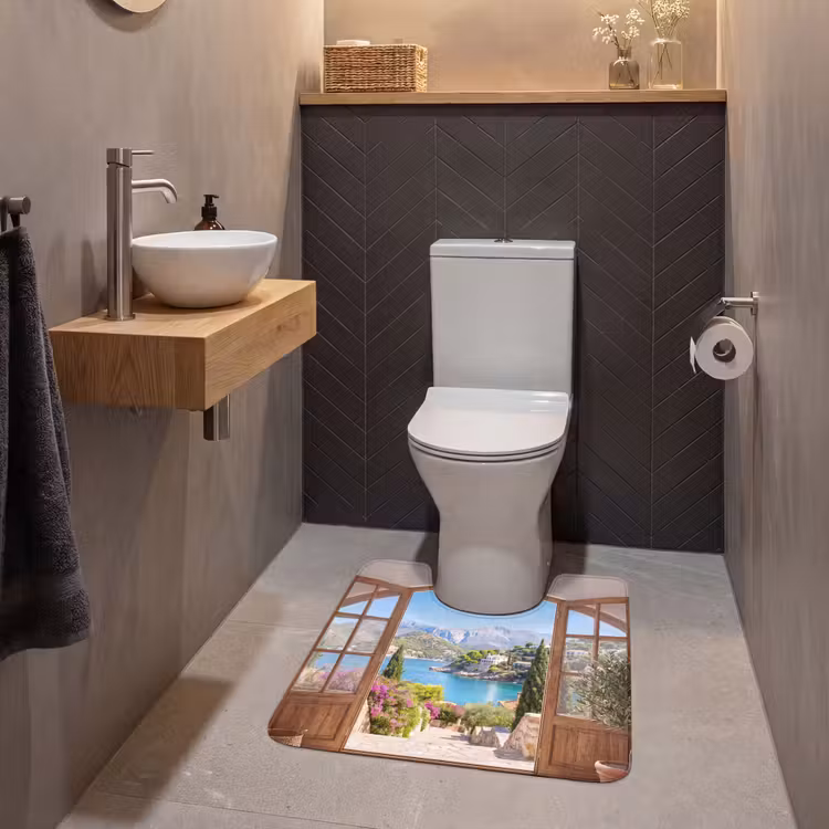 Wc Mat - Uitzicht - Baai - Natuur — 2