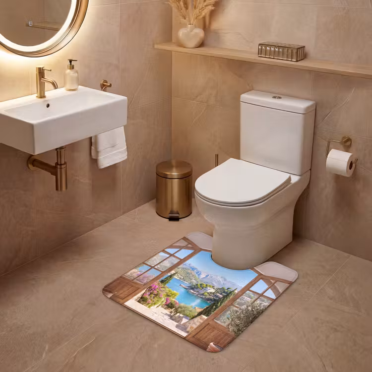 Wc Mat - Uitzicht - Baai - Natuur — 3