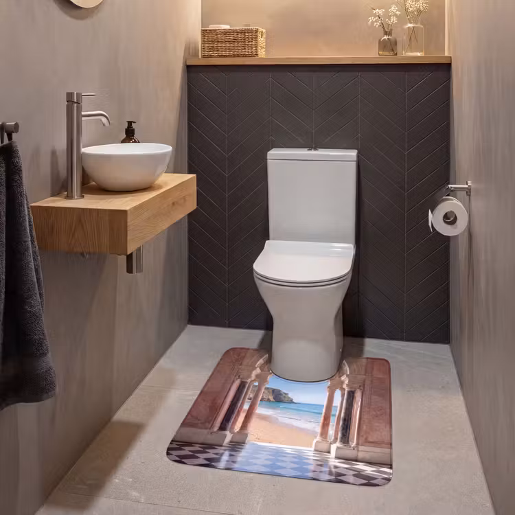 Wc Mat - Boog - Strand - Zee — 2