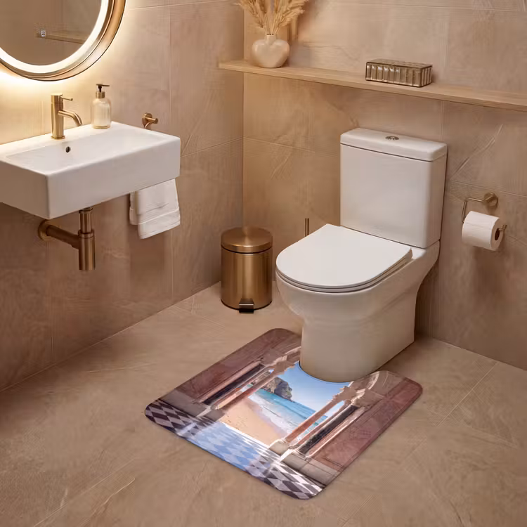 Wc Mat - Boog - Strand - Zee — 3