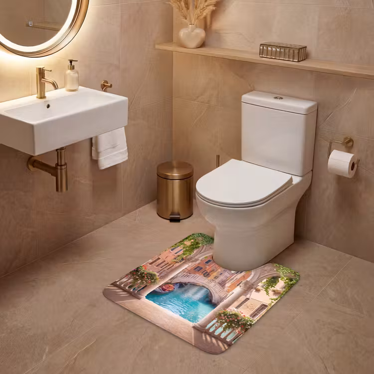 Wc Mat - Gracht - Stad - Architectuur — 3