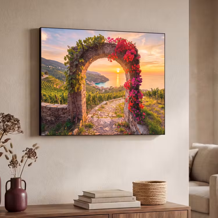 Art Frame - Boog - Zonsondergang - Kust — 7