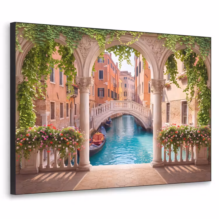 Art Frame - Gracht - Stad - Architectuur — 1