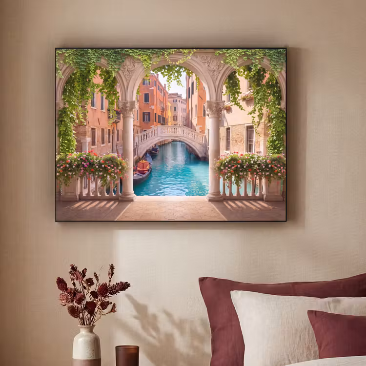 Art Frame - Gracht - Stad - Architectuur — 3