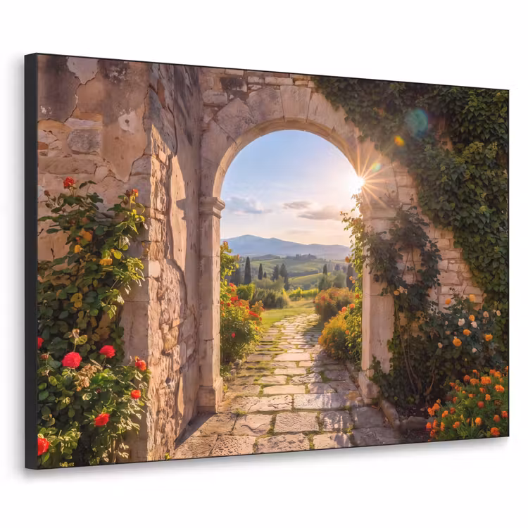Art Frame - Pad - Tuin - Zonnig — 1