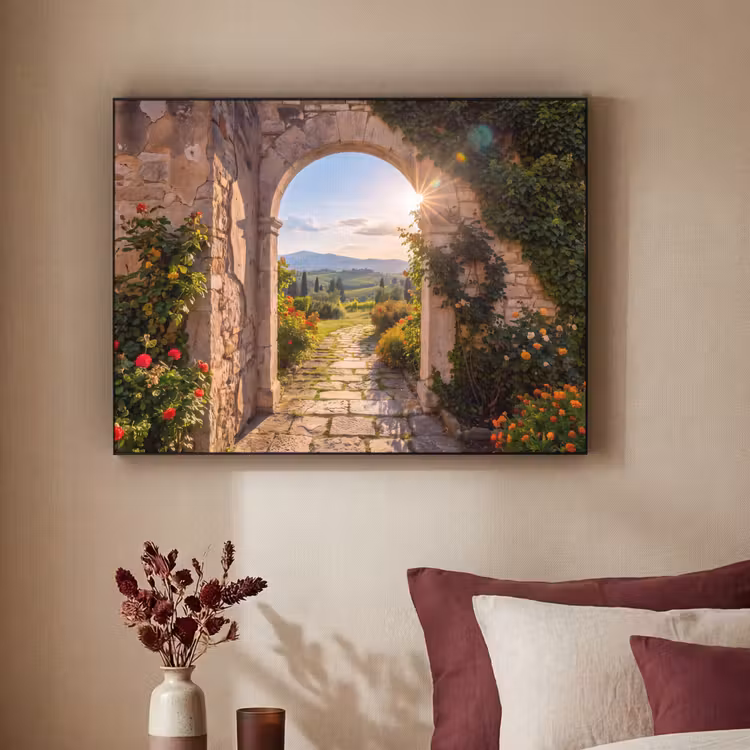 Art Frame - Pad - Tuin - Zonnig — 3