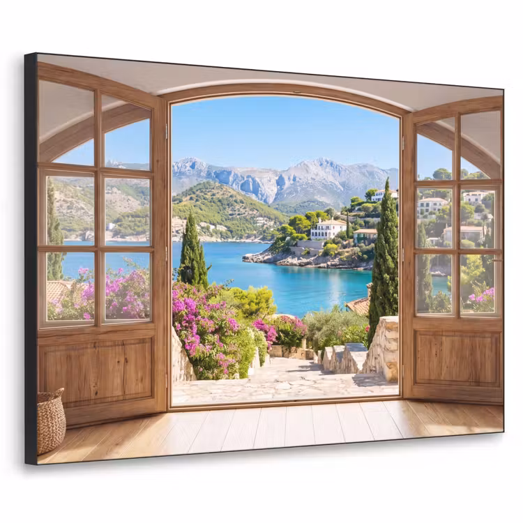 Art Frame - Uitzicht - Baai - Natuur — 1