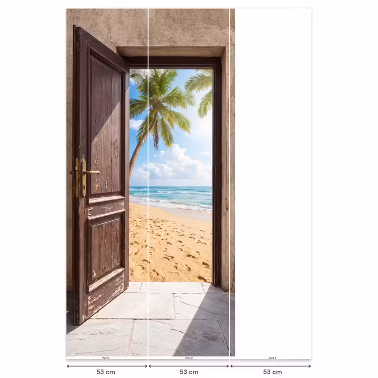 Behang - Deur - Zee - Zomer — 6