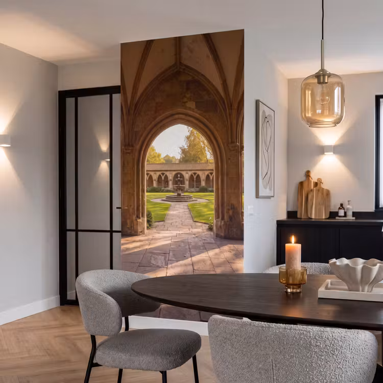 Behang - Architectuur - Tuin - Fontein — 5