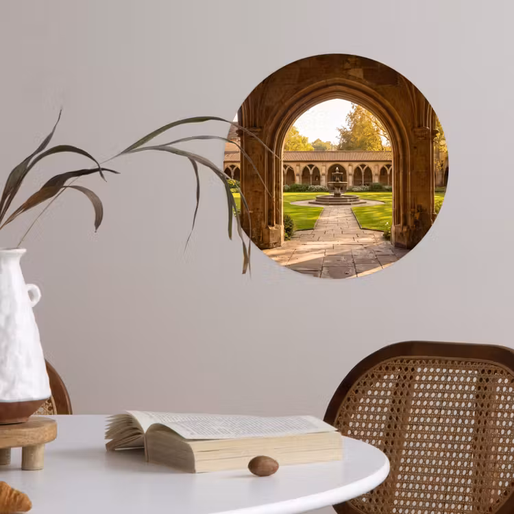 Behangcirkel - Architectuur - Tuin - Fontein — 4